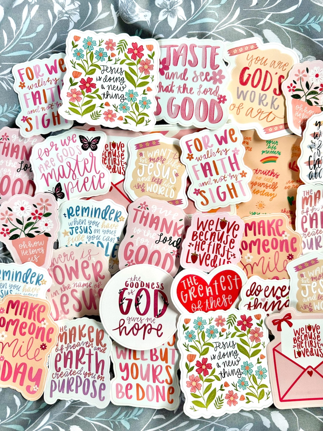 Build Your Own Christian Stickers, Bible Verse Decals, Faith Stickers ...