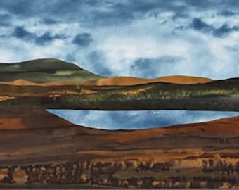 Oasis Fabric Landscape Pattern