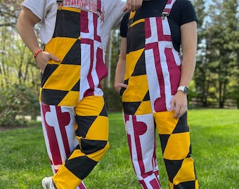 Maryland Flag Overalls