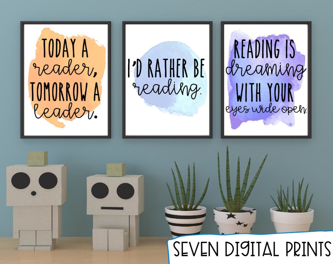 Classroom Prints / Book Quotes / Printables / Pictures / Classroom ...