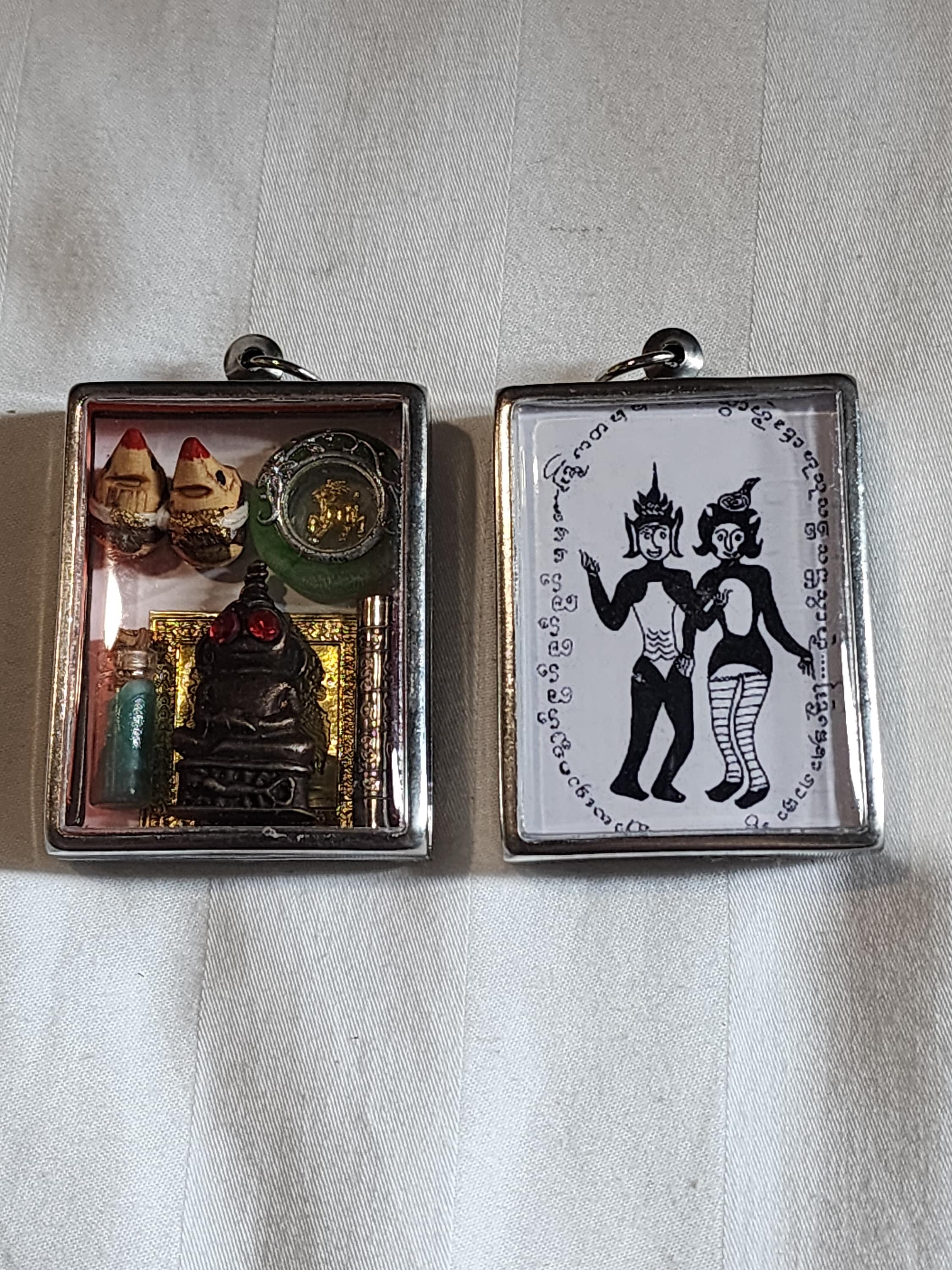 Phra Kring ハヌマン 仏陀 お守り アミュレット Wat Kositaram タリスマン 幸運 魔除け 横南アジア タイ Phra Kring - Etsy