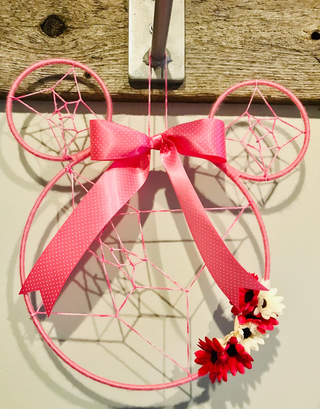 Minnie Mouse Dream Catcher Etsy