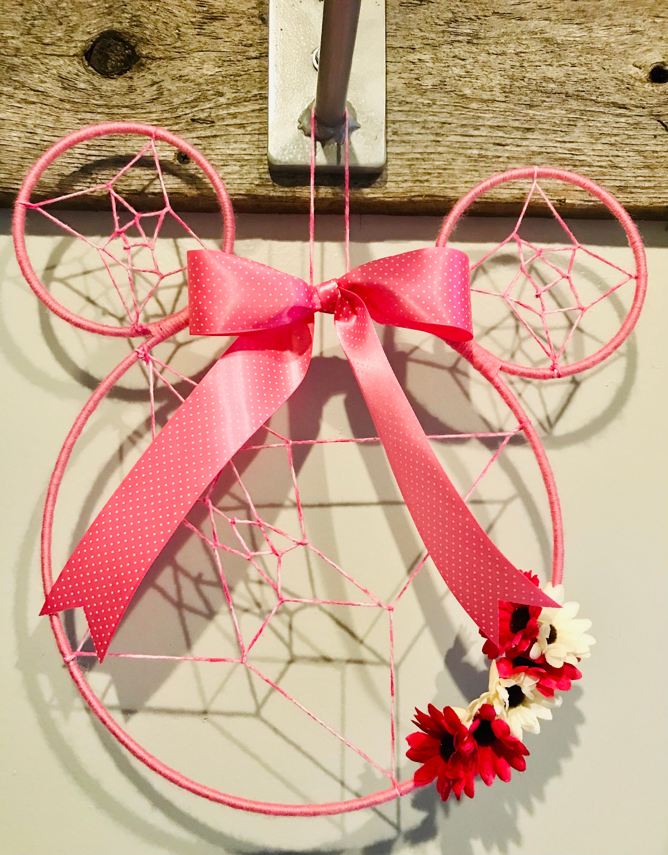 Minnie Mouse Dream Catcher Etsy