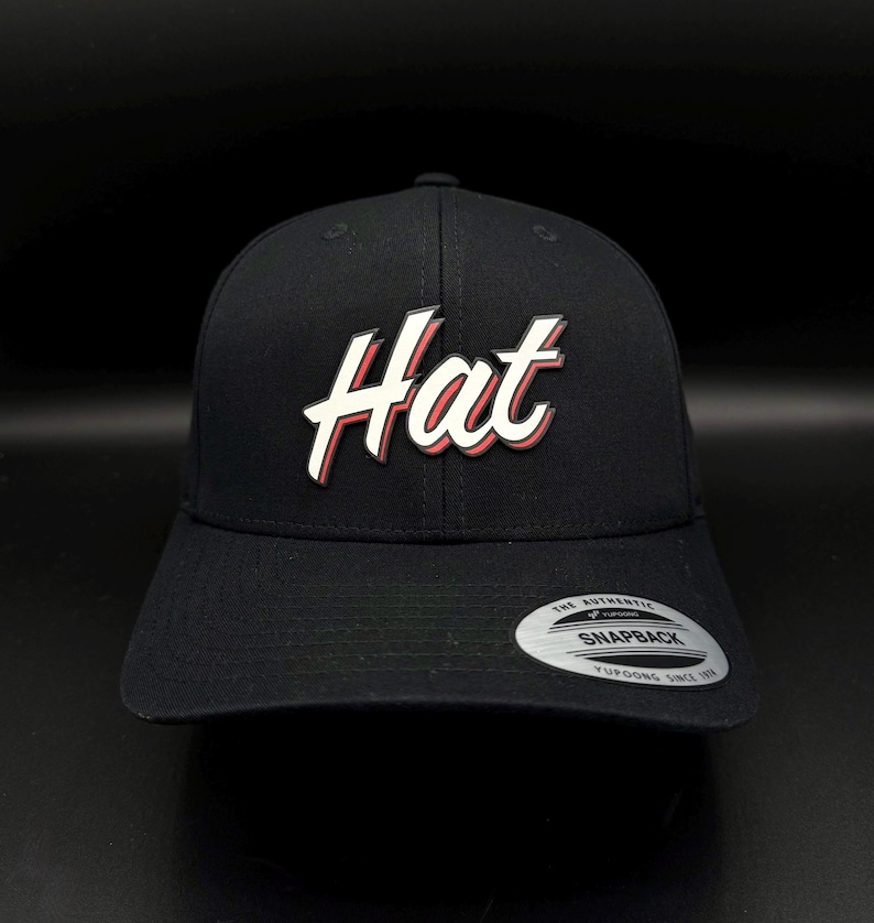 Gorra negra tipo snapback de los New Jersey Devils (con el logo de los New Jersey Devils) – Gorra de hockey de la era de los NJ Devils imagen 1