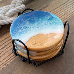 Beach Coasters (Set of 4)