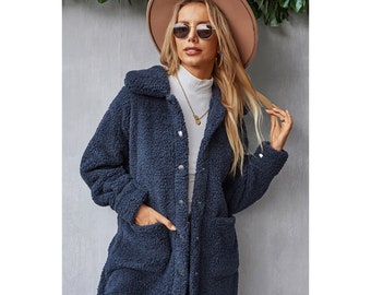 blue bear coat