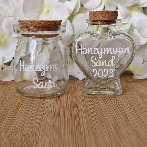 Honeymoon Gifts, Personalised Gift, Beach Wedding Gift, Sand Keepsake, Keepsake Jar, Personalised Bottle, Destination Wedding, Memory Jar