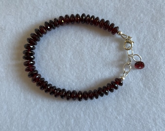 Rhodolite Garnet Bracelet