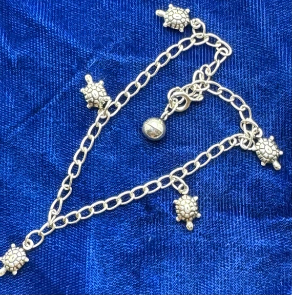 Charm Bracelet with Turtles - image 2
