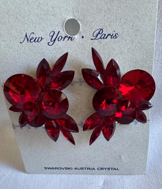 Swarovski Crystal Earrings.