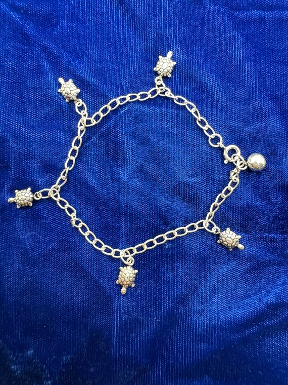 Charm Bracelet with Turtles - image 5