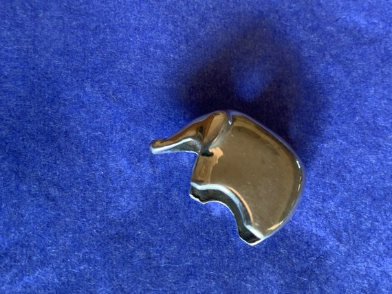 Sterling silver elephant Pendant - image 2