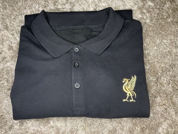 liverpool grey polo shirt