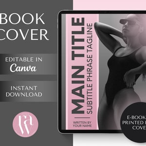 E-Book Cover Canva Template | Editable Book Cover | Business Coach E-Book | DIY Front Book Cover | Lead Magnet Book Cover | Boss EBook