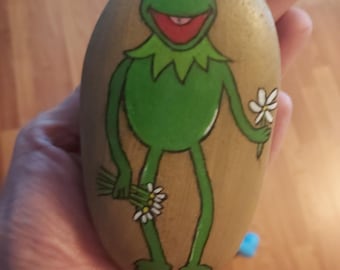 Rocas pintadas a mano