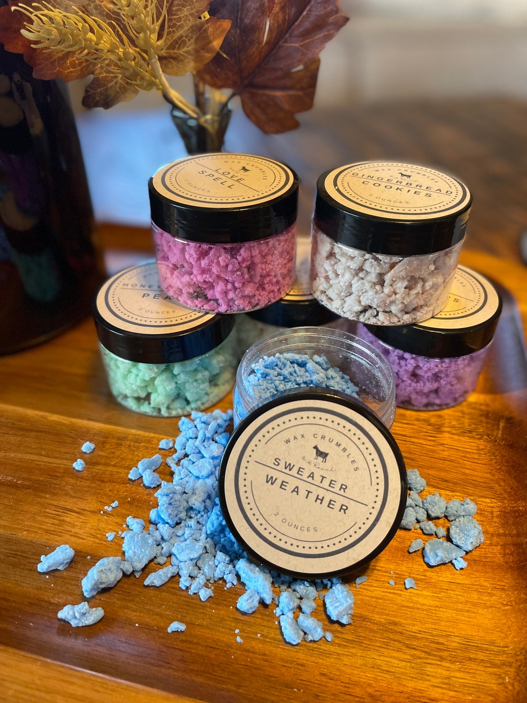 Wax Melt Crumbles Wax Crumbles Soy Wax Melts Gift Idea Etsy