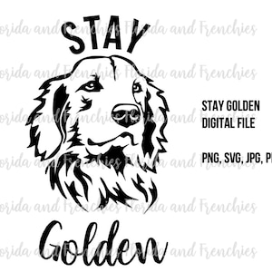 Stay Golden Script Digital File