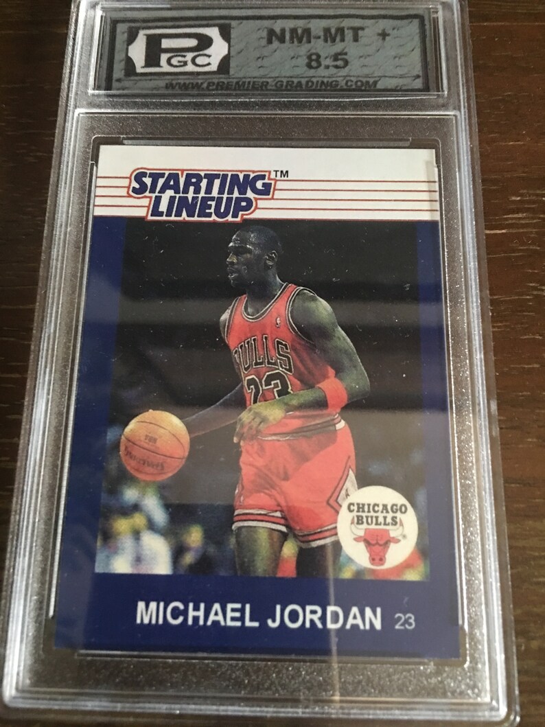1988 Michael Jordan Starting Lineup Chicago Bulls GRADED 8.5 Etsy