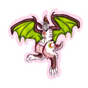 Custom furry/character sticker