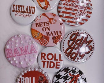 Universiteit van Alabama Gameday Buttons