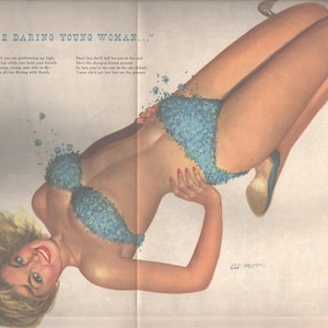 Esquire Magazine Apr 1950 Includes Pin Up by Al Moore Excellent Condition