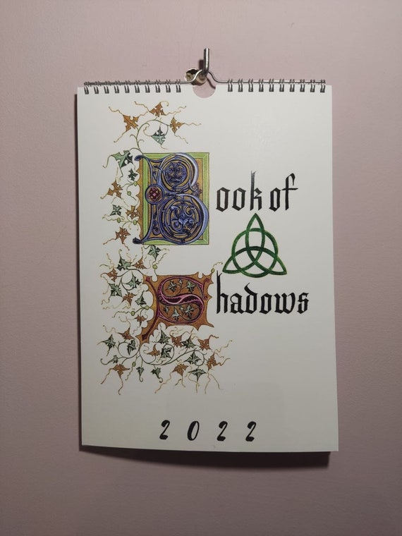 Calendar 2023 BOS the Book of Shadows Charmed Demons Gift Etsy