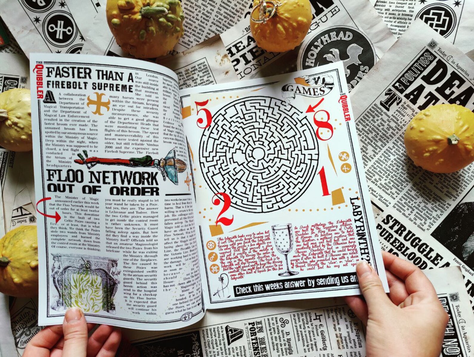 The Quibbler Magazine - Etsy