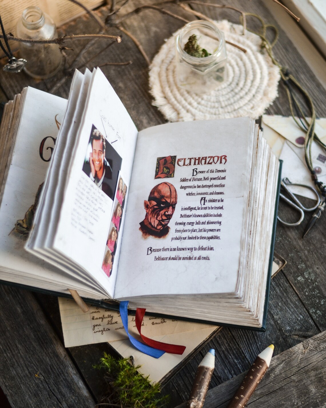 Charmed Book of Shadows BOS Spellbook Wicca Magic Ritual - Etsy
