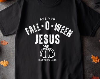 Are You Fall-O-Ween Jesus PNG | Christian Halloween Shirt Design | Christian Png | Disciple Ink | Trendy T-shirt design | Digital download