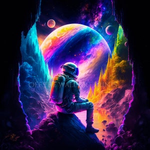 Trippy Astronaut Wallpapers  Top Free Trippy Astronaut Backgrounds   WallpaperAccess