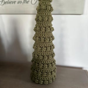 Crochet Bobble Christmas Tree
