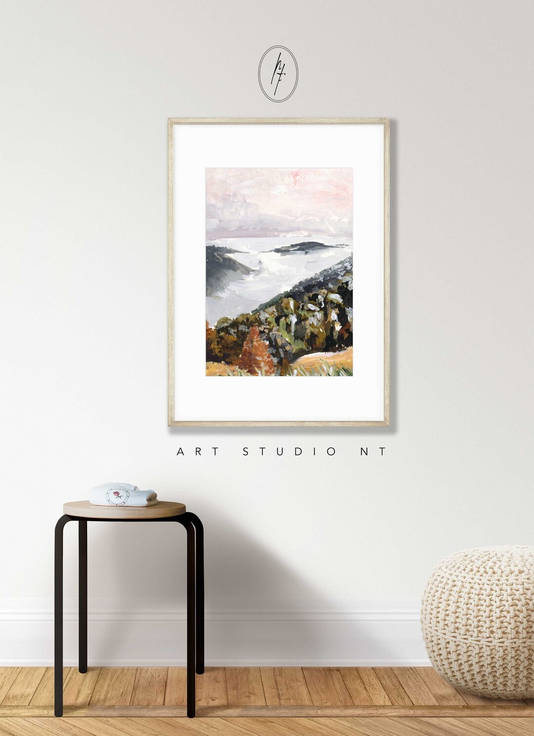 Printable Landscape Wall Art, Original Artwork, Mountain Wall Art ...