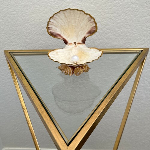 Proposal Seashell Ring Box/seashell Wedding Ring Box/shell Etsy