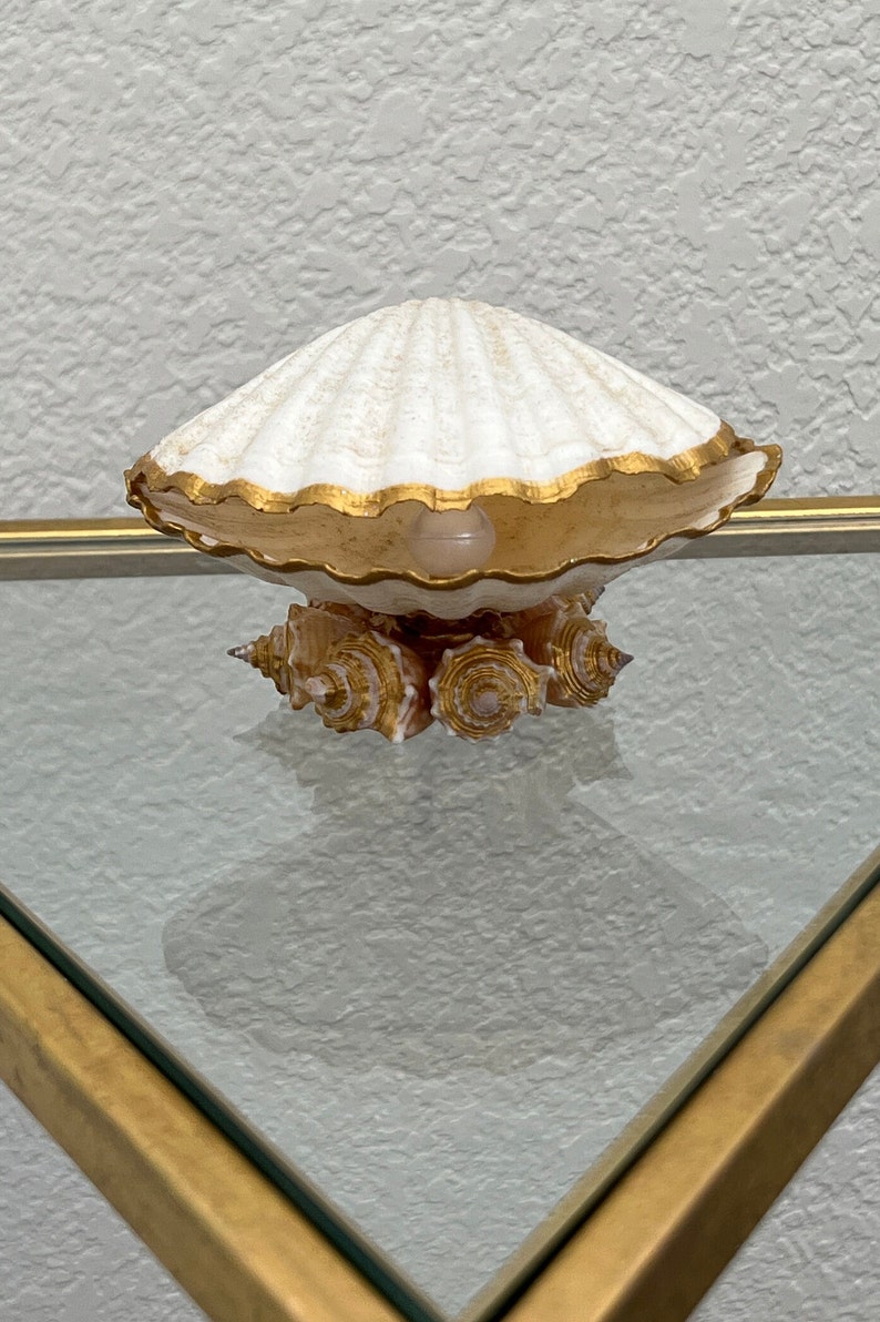 Proposal Seashell Ring Box/seashell Wedding Ring Box/shell Etsy