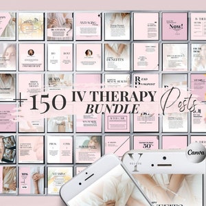 IV Therapy Template Instagram IV Hydration Social Medium IV Drip Iv Infusion Therapy Canva Iv Menu Vitamin C Therapy Iv Flyer Nurse Injector