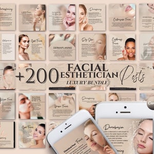 Facial Flyers Skincare Instagram Post Hydra Facial Instagram Template Esthetician Template Beauty Social Media Aftercare Spa Facial Quote Ig