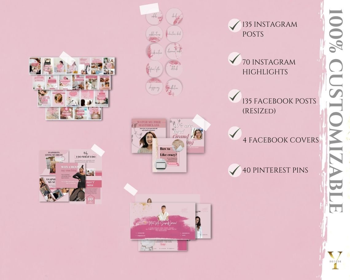 Coaching Instagram Templates Coaching Template Ig Coach Blogger ...