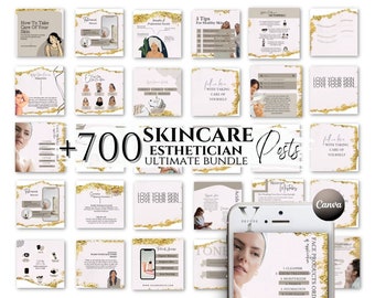 Modello per post su Instagram per la cura della pelle Modello per estetica per estetista Instagram Beauty per social media Citazioni sulla pelle Post per il viso presso il salone MedSpa
