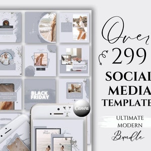 Social Media Templates Canva Instagram Post Templates Instagram Template Facebook Post Pinterest Template Blogger Product Business Aesthetic