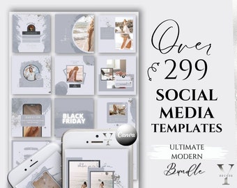 Social Media Templates Canva Instagram Post Templates Instagram Template Facebook Post Pinterest Template Blogger Product Business Aesthetic