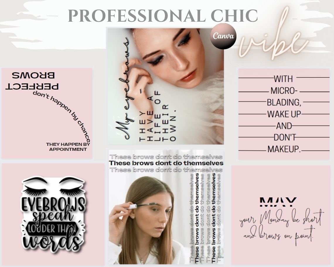 Microblading Instagram Posts Microblading Instagram Quotes - Etsy UK