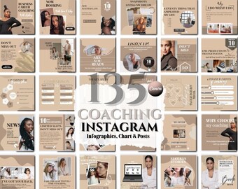 Coaching Templates Instagram, Ig Templates Coach Coaching Templates Canva, Mindset Life Coaching Templates Wellness Instagram Post Business