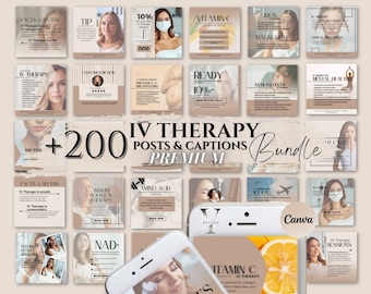 IV Therapy Template IV Hydration Instagram Flyer Social Media Iv Drip Iv Infusion Therapy Template Iv Vitamin C Therapy Iv Nurse Injector