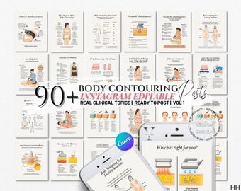 Körperformung Vorlage Instagram Körperkonturierung Post Op CoolSculpting Emskuptur Schröpfen Spa Flyer Bbl Hifu Lipo Cavitation
