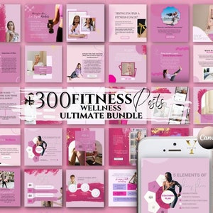 Fitness Nutrition Instagram Template Health Coach Fitness Template Bundle Personal Trainer Nutrition Quote Gym Nutrition Coach Social Media