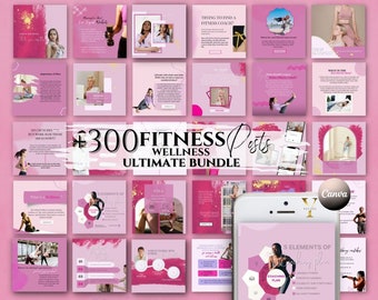 Fitness Nutrition Instagram Template Health Coach Fitness Template Bundle Personal Trainer Nutrition Quote Gym Nutrition Coach Social Media