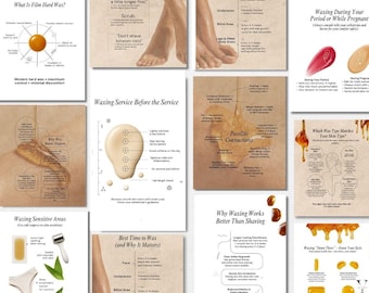 Waxing Flyer Waxing Instagram Waxing Template Waxing Poster Waxdesigner Social Media Kosmetikerin Flyer Body Waxing Spa Brasilianisch Vajacial