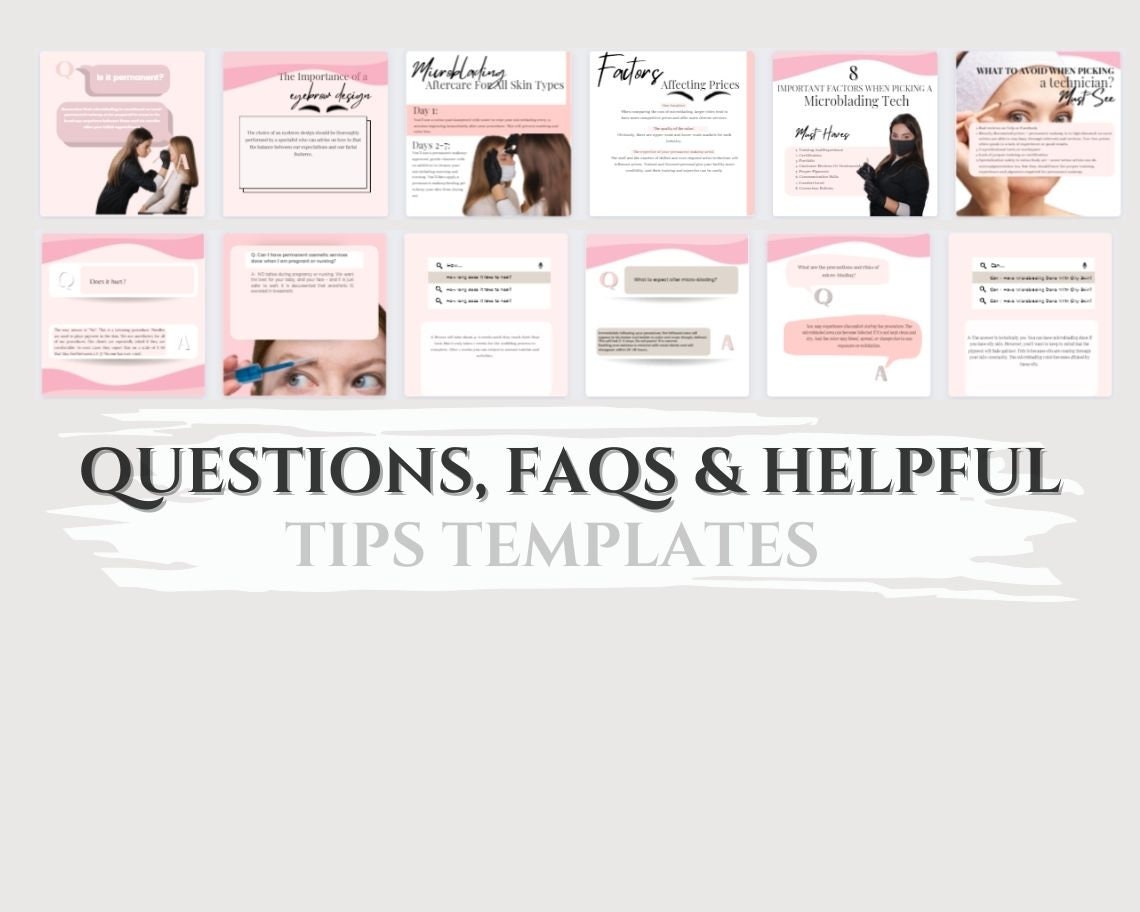 Microblading Instagram Posts Microblading Instagram Quotes - Etsy UK