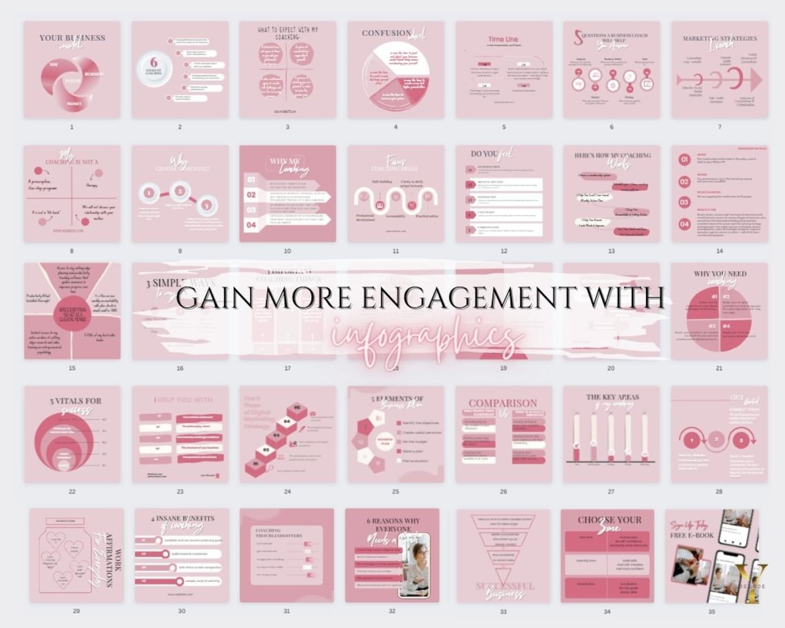 Coaching Instagram Templates Coaching Template Ig Coach Blogger ...