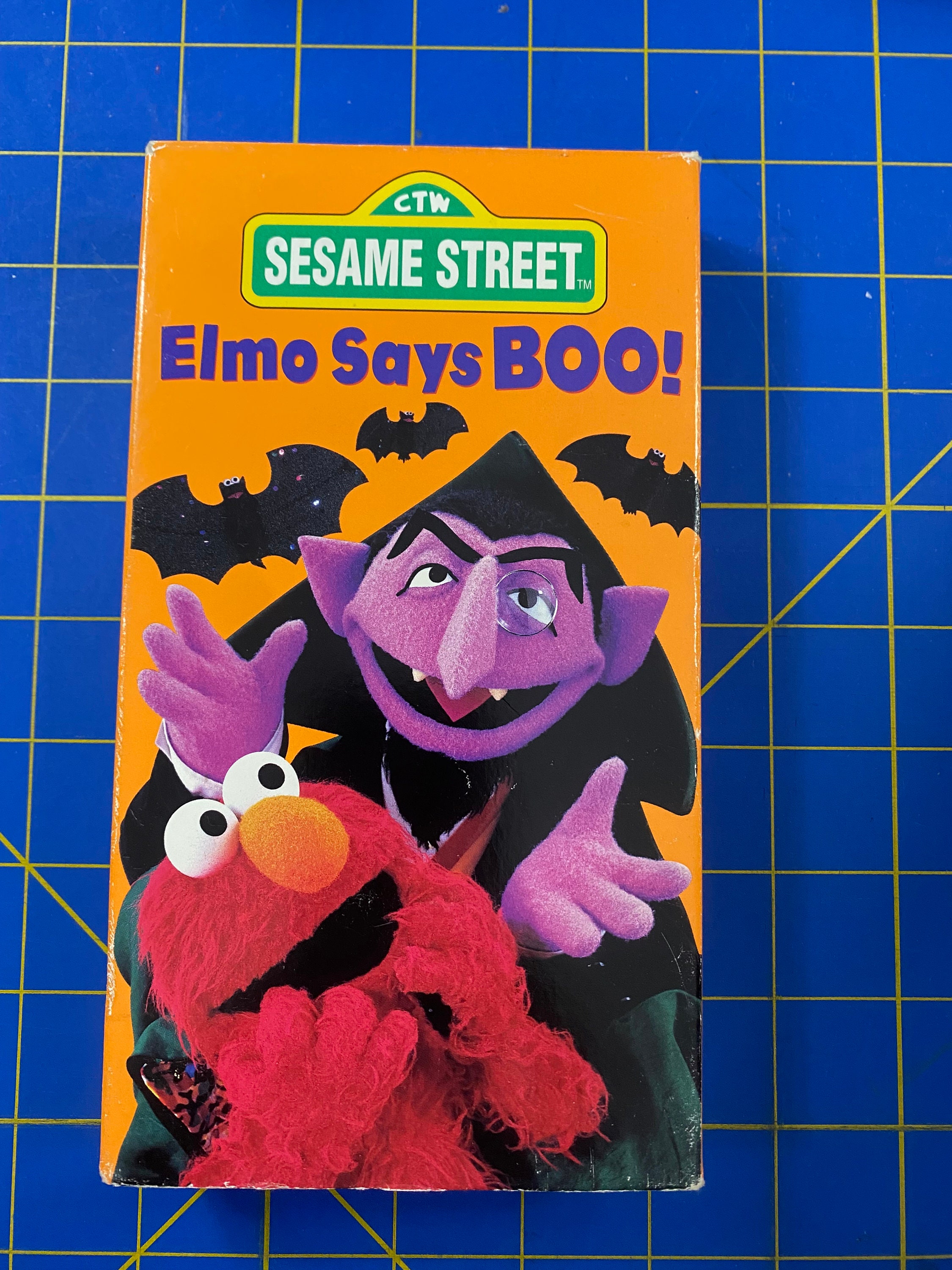 Sesame Street Elmo Says Boo Etsy